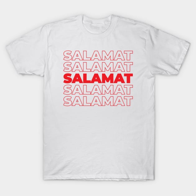 Thank You (Filipino) T-Shirt by inotyler